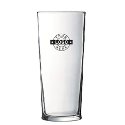 Nucleated Tempered Beer Glass 285ml Commercial Grade