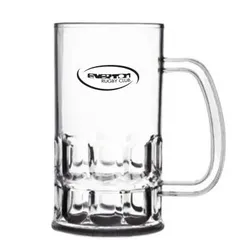 Clear Polycarbonate Beer Stein 425ml Shatter Resistant