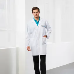 Unisex Stretch Poly Cotton Lab Coat