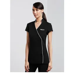 Zen Ladies Crossover Tunic with Teflon Stain Resistance