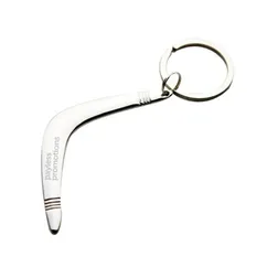 Alloy Boomerang Keychain with Gift Box