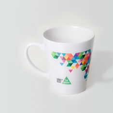 Dye Sublimated Photo Quality Ceramic Latte Mug 350ml