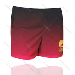 Sublimated Mens Athletic Shorts with Dual Pockets