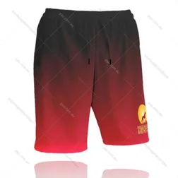 Mens Long Length CoolDry Polyester Sport Shorts