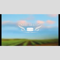 Neoprene Farm Vineyard Wedding Stubby Holders