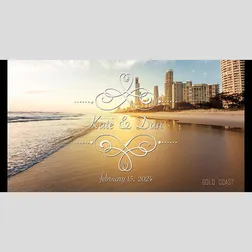 Gold Coast Wedding Neoprene Stubby Holders