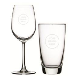 Custom branded Glasses