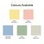 Colours available
